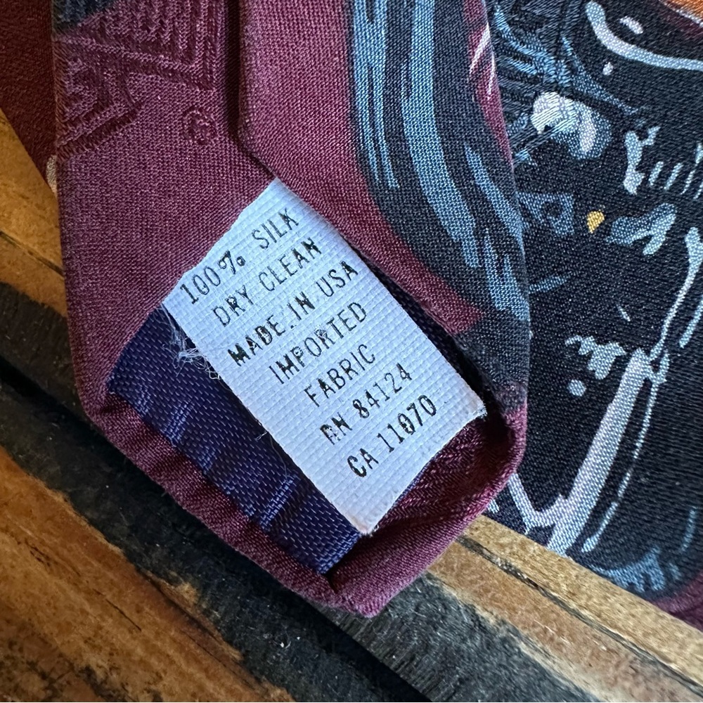Harley Davidson 100% silk tie! - Picture 5 of 5